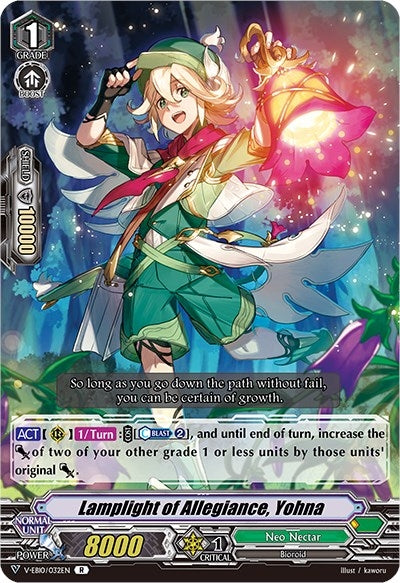 Lamplight of Allegiance Yohna (10032) [V-EB10] - Cardfight Vanguard Single