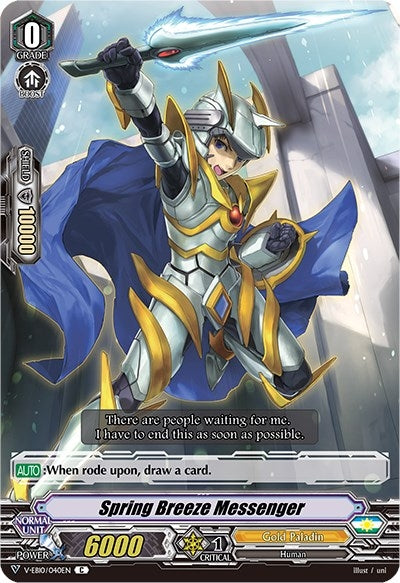 Spring Breeze Messenger (10040) [V-EB10] - Cardfight Vanguard Single