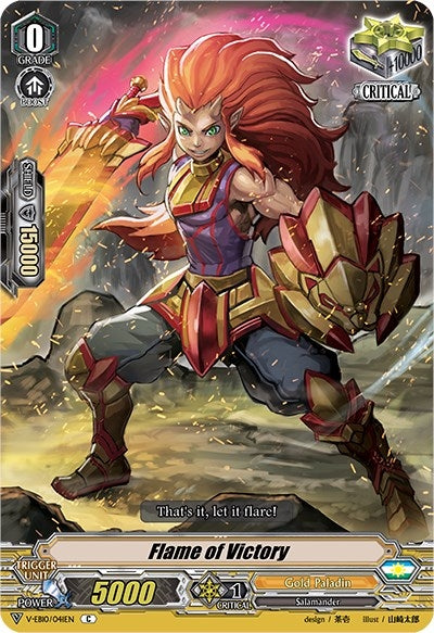 Flame of Victory (10041) [V-EB10] - Cardfight Vanguard Single