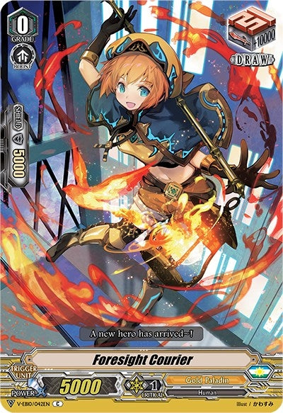 Foresight Courier (10042) [V-EB10] - Cardfight Vanguard Single