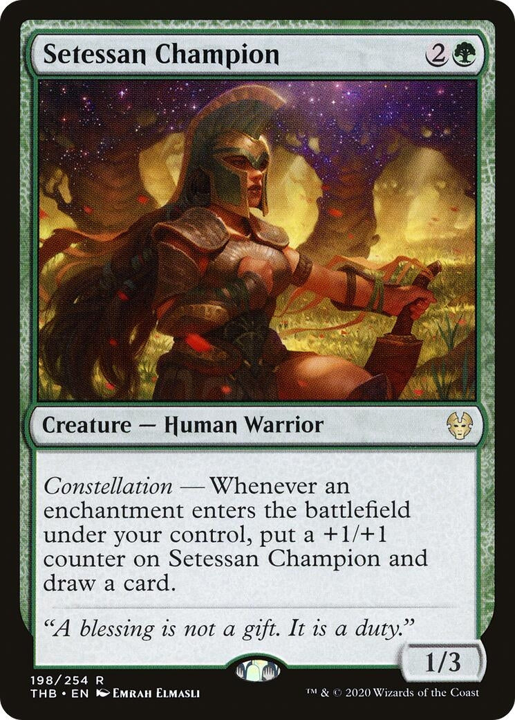 Setessan Champion (198) [THB] - MTG Single