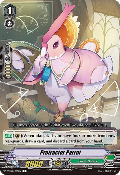 Protractor Parrot (10050) [V-EB10] - Cardfight Vanguard Single