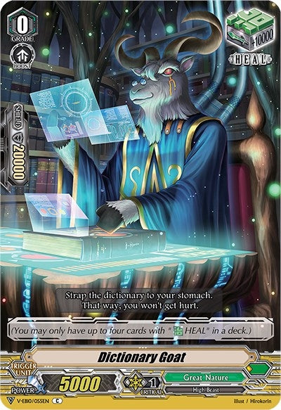 Dictionary Goat (10055) [V-EB10] - Cardfight Vanguard Single