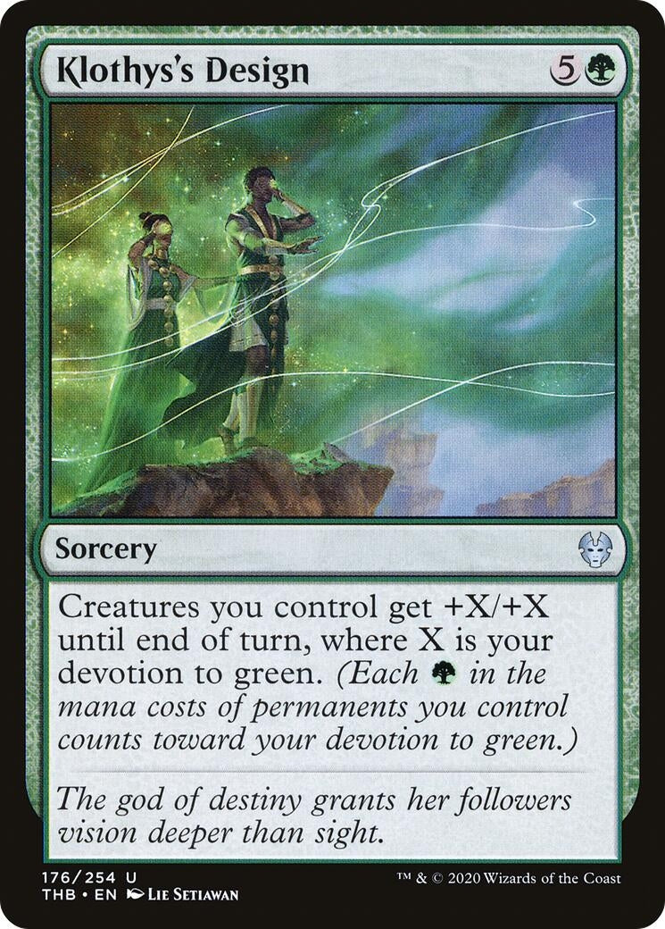 Klothys’s Design (176) [THB] - MTG Single