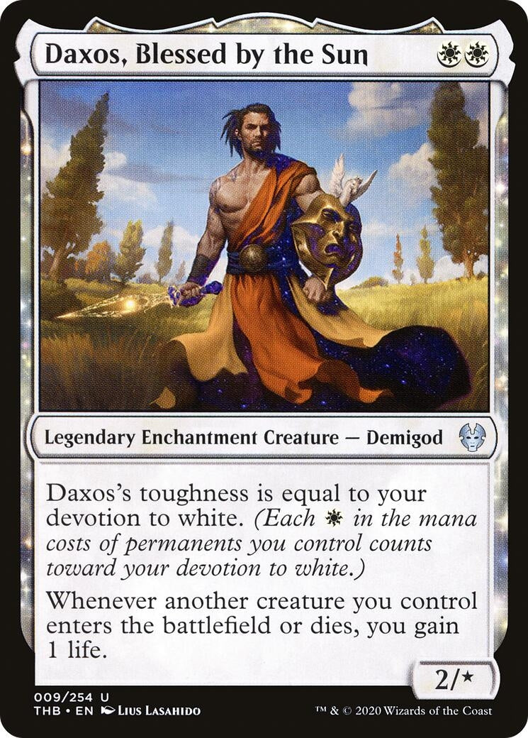 Daxos Blessed by the Sun (9) [THB] - MTG Single