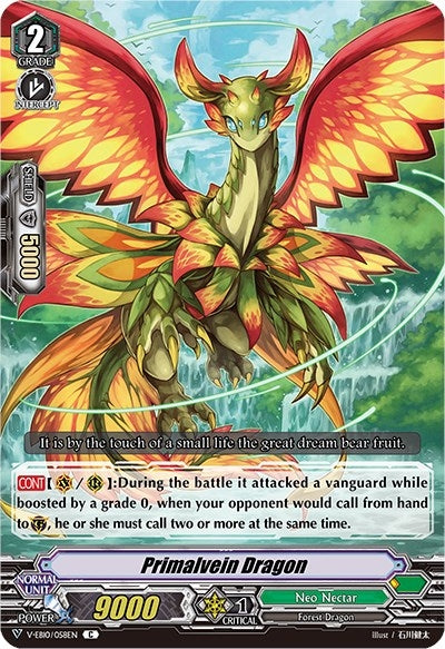 Primalvein Dragon (10058) [V-EB10] - Cardfight Vanguard Single