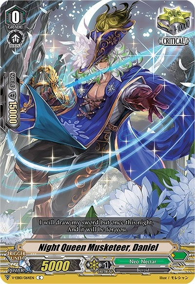 Night Queen Musketeer Daniel (10064) [V-EB10] - Cardfight Vanguard Single