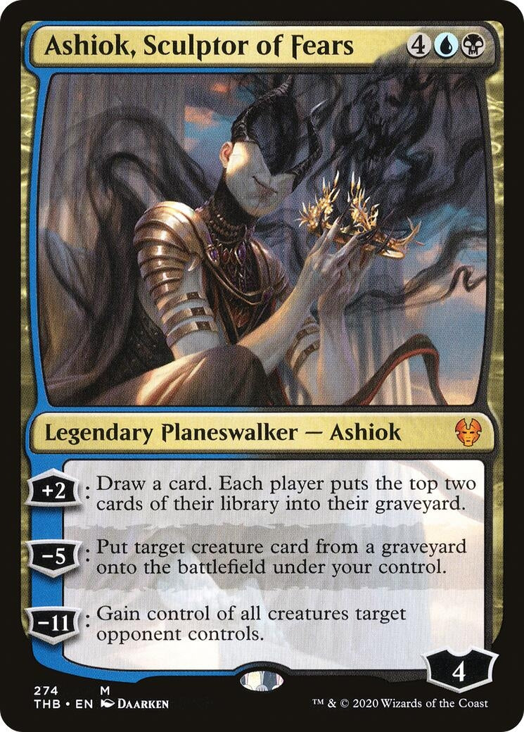 Ashiok Sculptor of Fears (274) [THB] - MTG Single