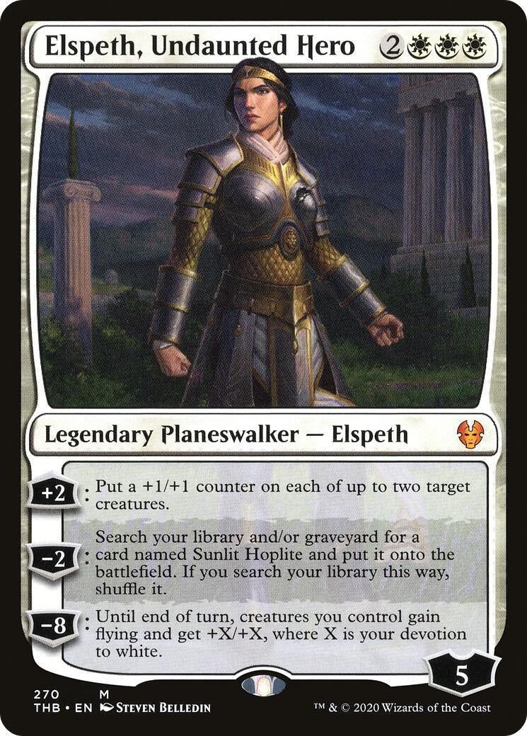 Elspeth Undaunted Hero (270) [THB] - MTG Single