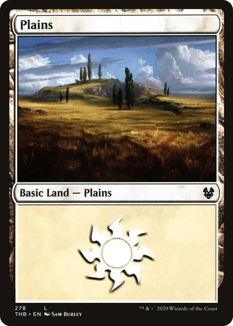 Plains (278) (278) [THB] - MTG Single