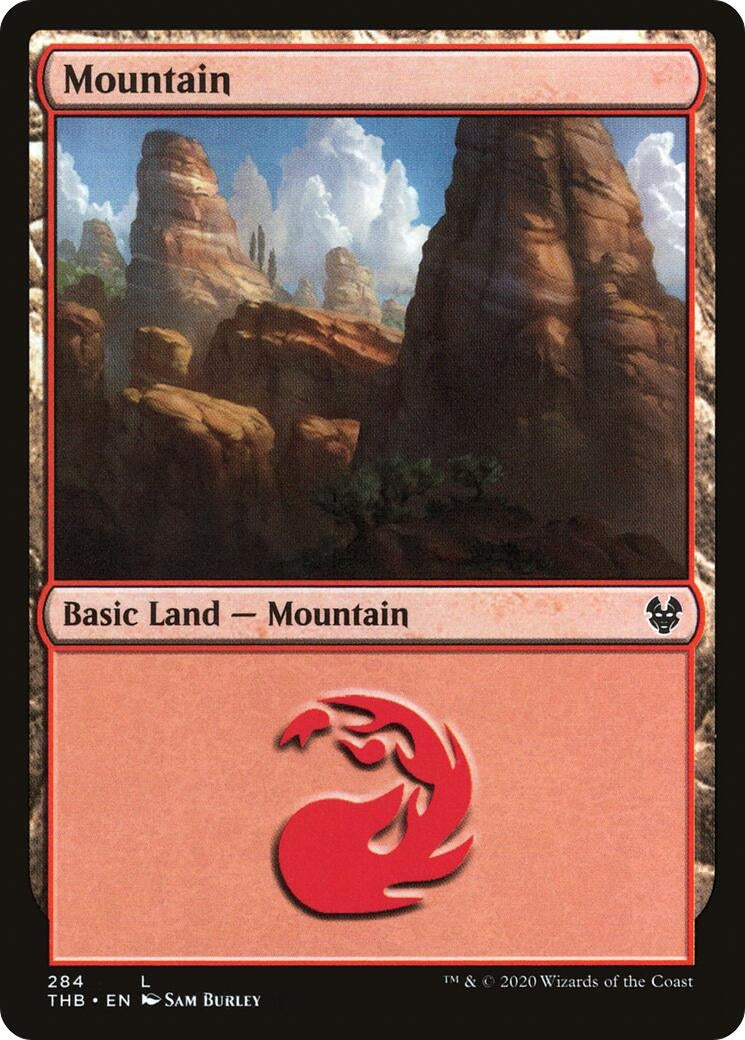 Mountain (284) (284) [THB] - MTG Single