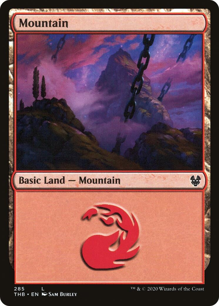 Mountain (285) (285) [THB] - MTG Single