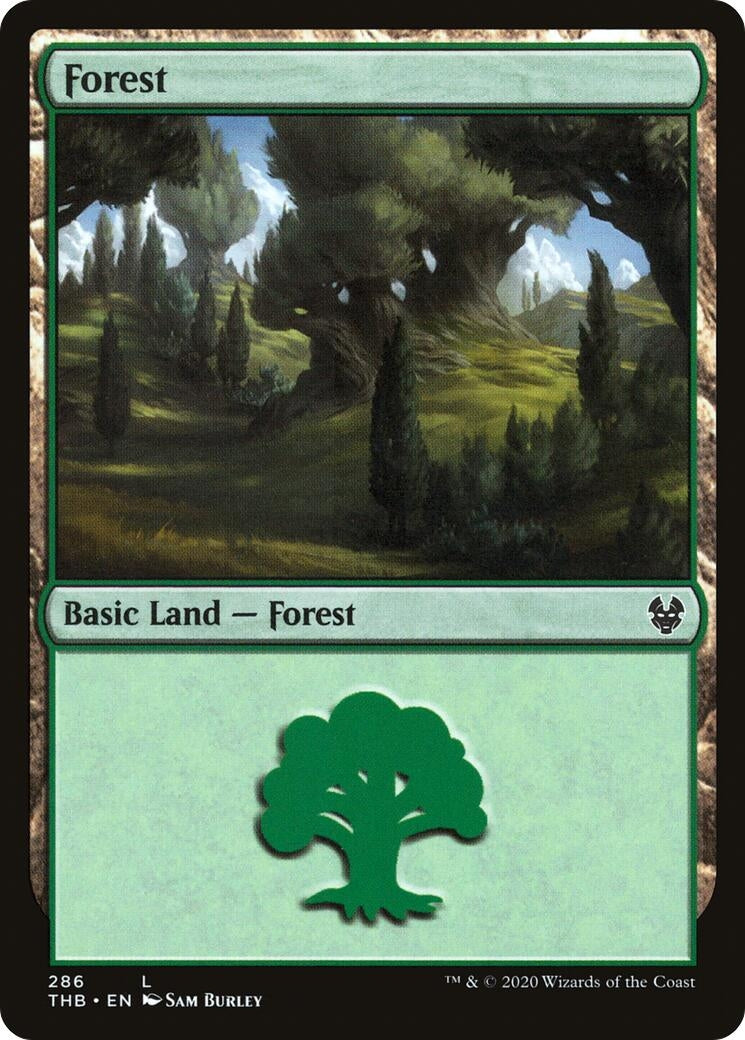 Forest (286) (286) [THB] - MTG Single