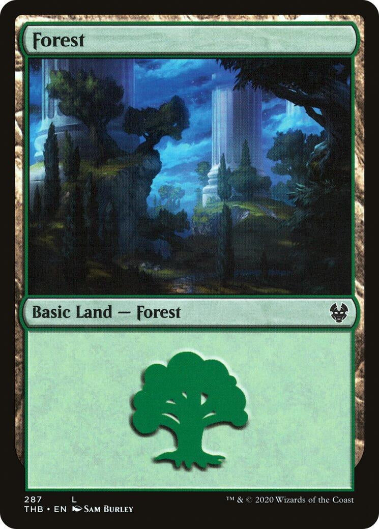 Forest (287) (287) [THB] - MTG Single