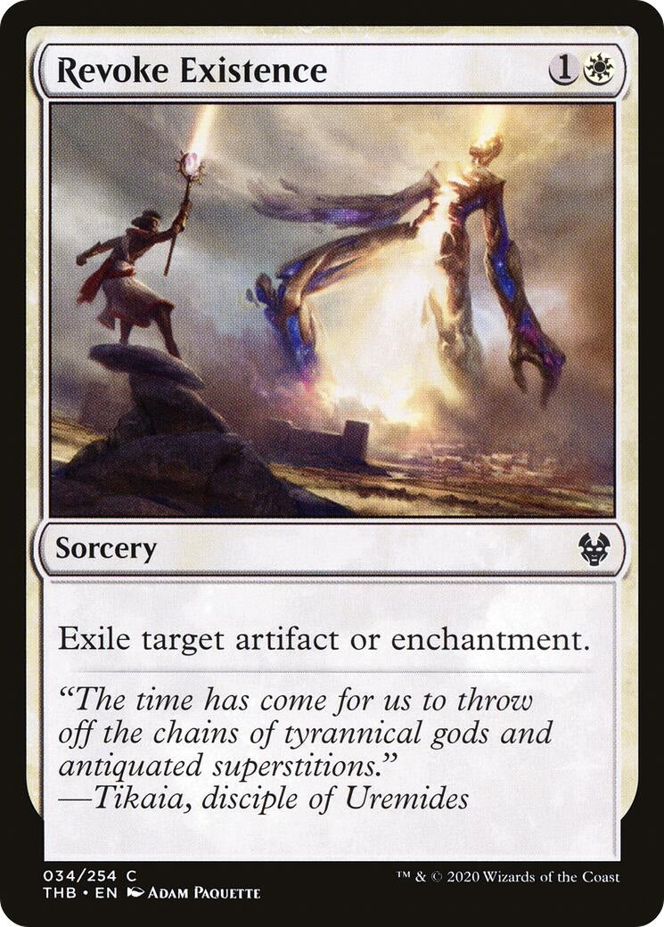 Revoke Existence (34) [THB] - MTG Single