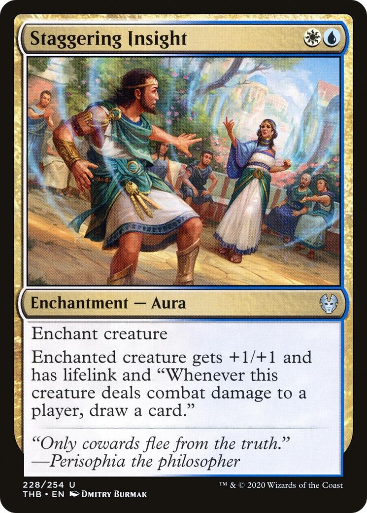 Staggering Insight (228) [THB] - MTG Single