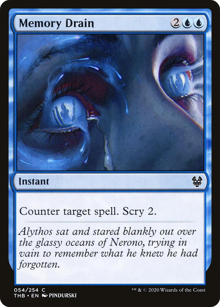 Memory Drain (54) [THB] - MTG Single
