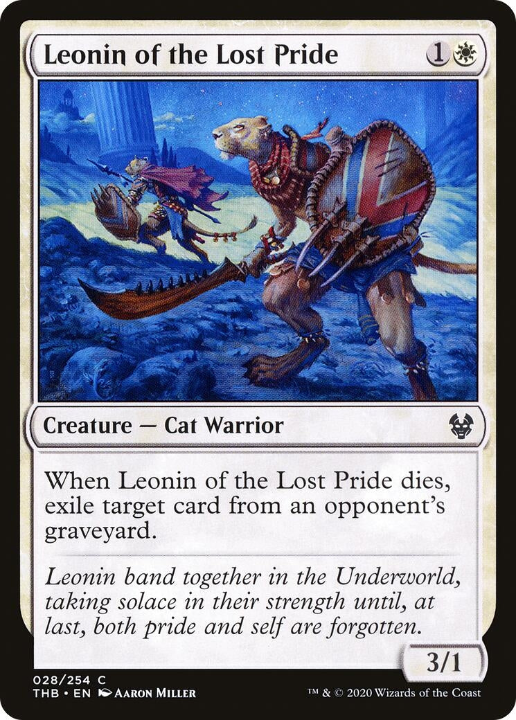 Leonin of the Lost Pride (28) [THB] - MTG Single