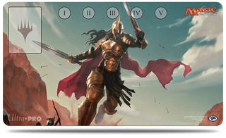 Commander 2015 Standard Size Playmat for Magic - Kalemne Disciple of Iroas - Playmats Sealed