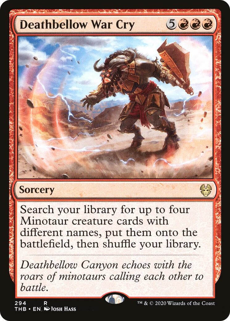 Deathbellow War Cry (294) [THB] - MTG Single