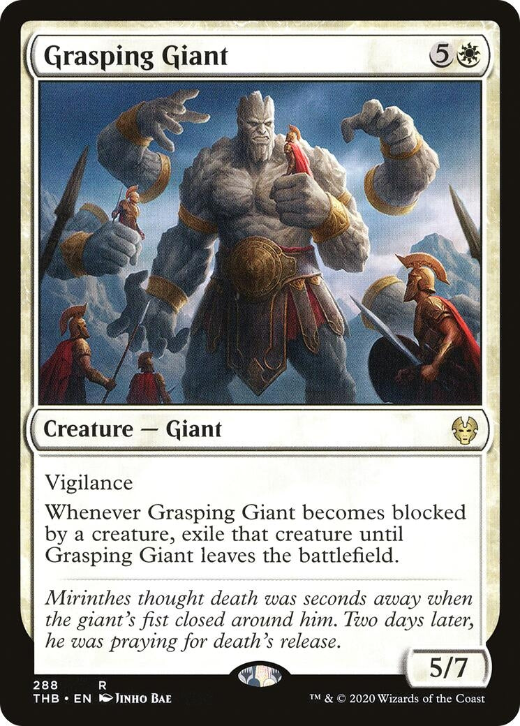 Grasping Giant (288) [THB] - MTG Single