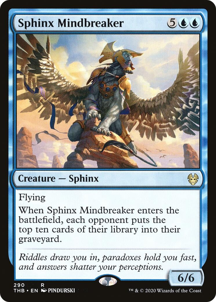 Sphinx Mindbreaker (290) [THB] - MTG Single