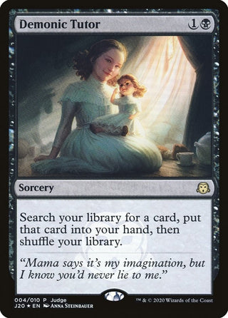 Demonic Tutor (J20) (4) [JDG] - MTG Single
