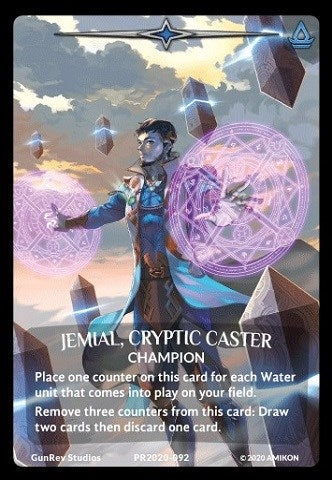 Jemial Cryptic Caster (Alternate Art) (2020092) [BET] - Argent Saga TCG Single