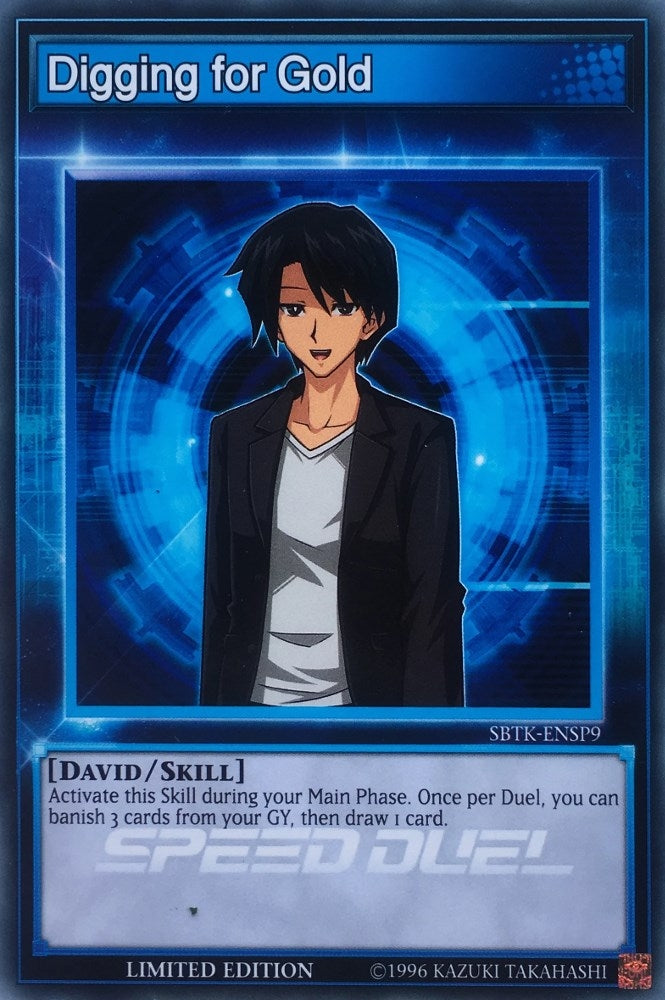 Digging for Gold (9) (SBTK) - YuGiOh Single