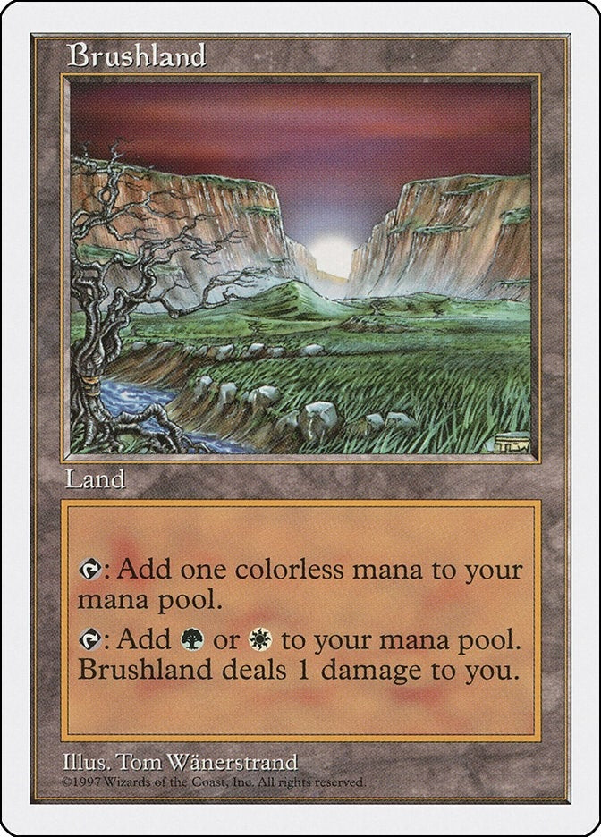 Brushland (412) [5ED] - MTG Single