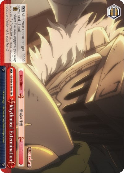 Rhythmical Extermination (6309) [GBS/S63] - Weiss Schwarz Single