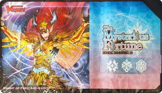Cardfight!! Vanguard Preorder Playmat: The Mysterious Fortune - Knight of Fury Agravain - Playmats Sealed