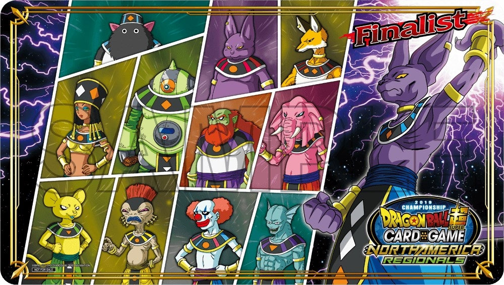 Dragon Ball Super: National Championship July 2019 - Finalist Playmat - Playmats Sealed