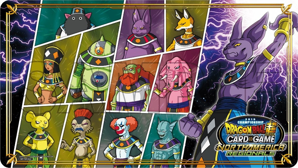 Dragon Ball Super: National Championship July 2019 - Top 50 Playmat - Playmats Sealed