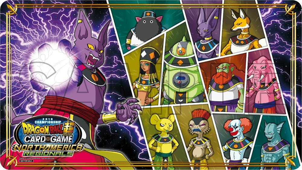 Dragon Ball Super: National Championship September 2019 - Top 50 Playmat - Playmats Sealed