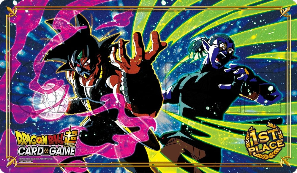 Dragon Ball Super: OTAKON 2019 Team Tournament - 1st Place Playmat featuring Masked Saiyan & Fu - Playmats Sealed