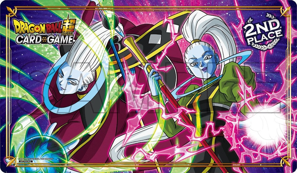 Dragon Ball Super: OTAKON 2019 Team Tournament - 2nd Place Playmat featuring Whis & Vados - Playmats Sealed