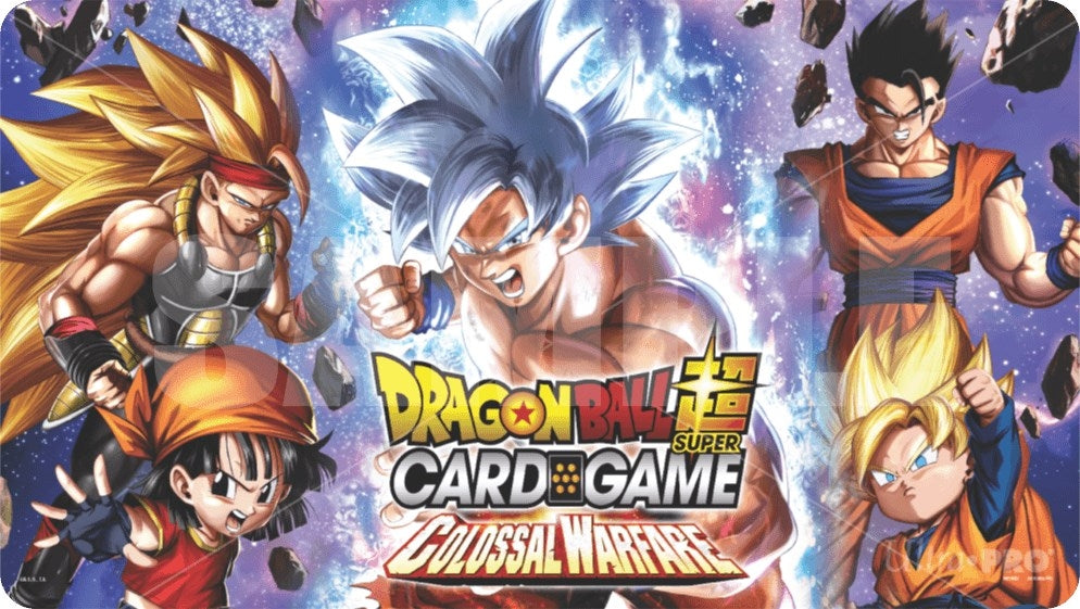 Dragon Ball Super Promotional Playmat - Colossal Warfare - Playmats Sealed