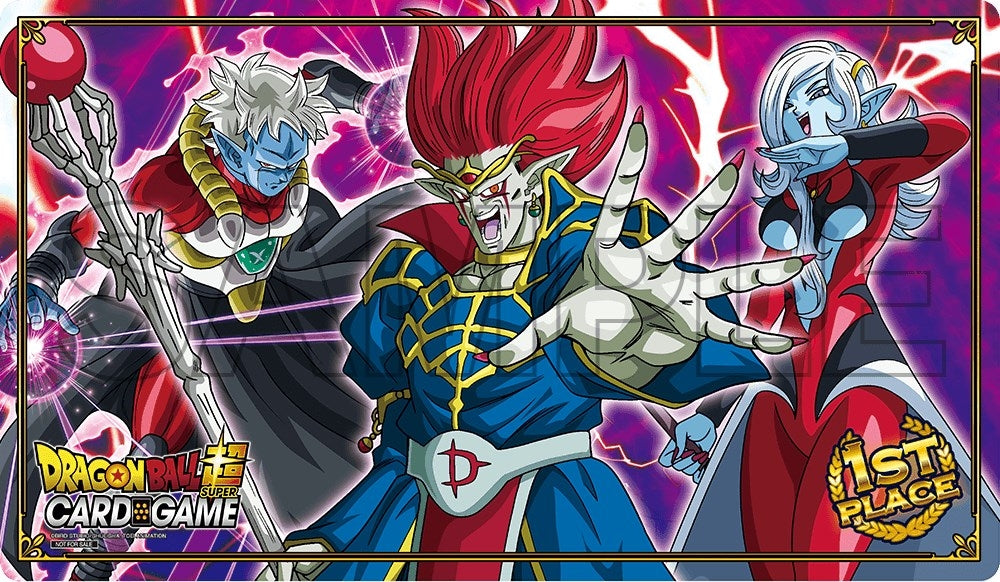 Dragon Ball Super: Origins 2019 Team Tournament - 1st Place Playmat featuring Mira Demigra & Towa - Playmats Sealed