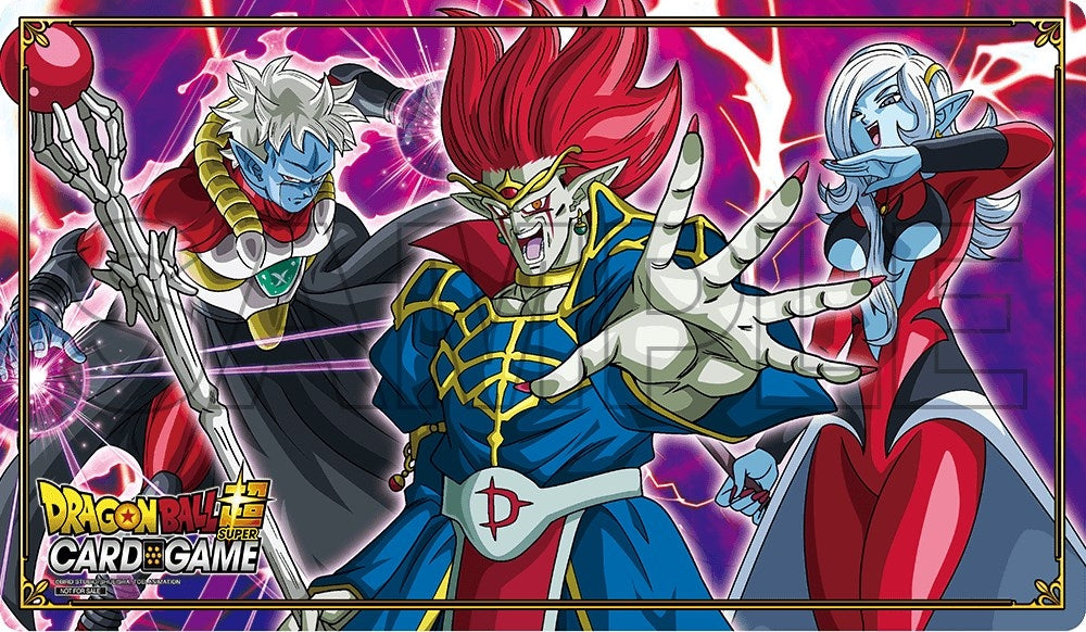 Dragon Ball Super: Origins 2019 Team Tournament - Top 16 Playmat featuring Mira Demigra & Towa - Playmats Sealed