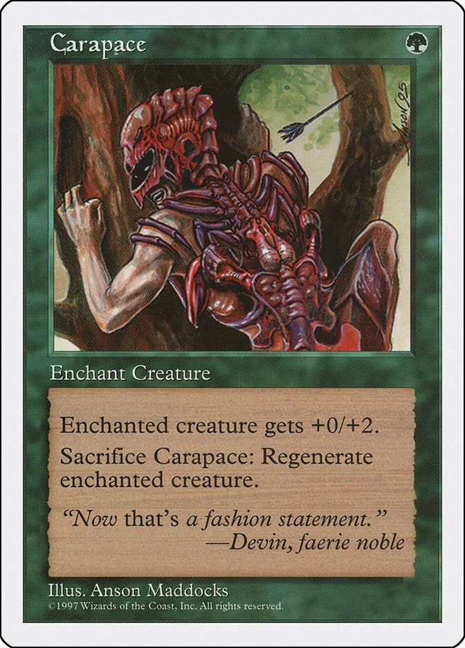 Carapace [5ED] - MTG Single