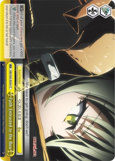 Faith Entrusted to the Bow (63026) [GBS/S63] - Weiss Schwarz Single