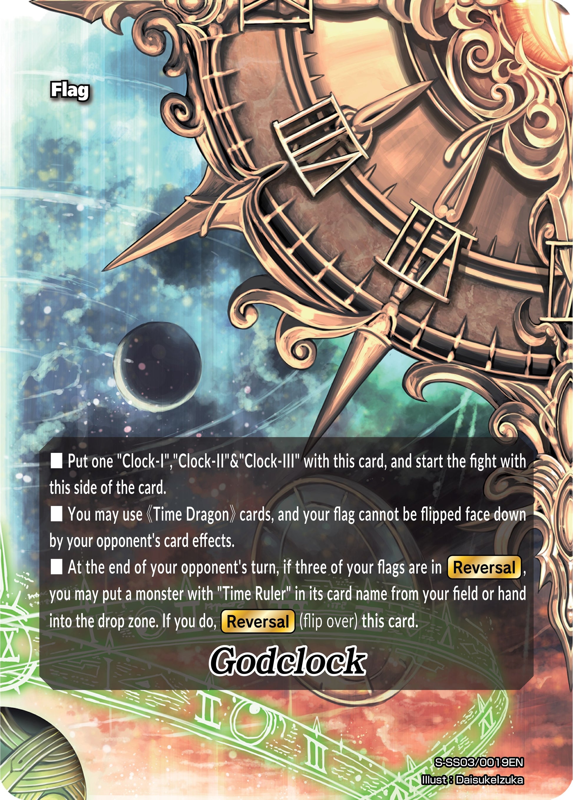 Godclock (30019) [S-SS03] - Future Card BuddyFight Single