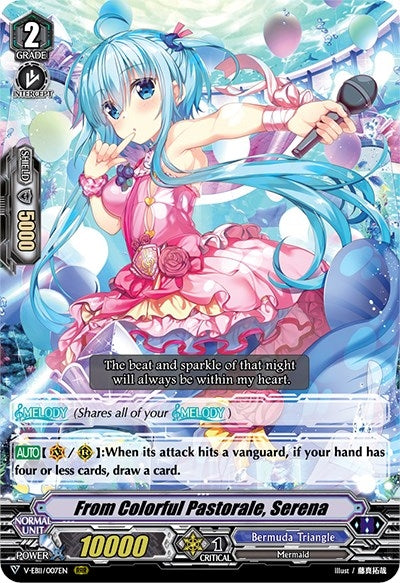 From Colorful Pastorale Serena (11007) [V-EB11] - Cardfight Vanguard Single