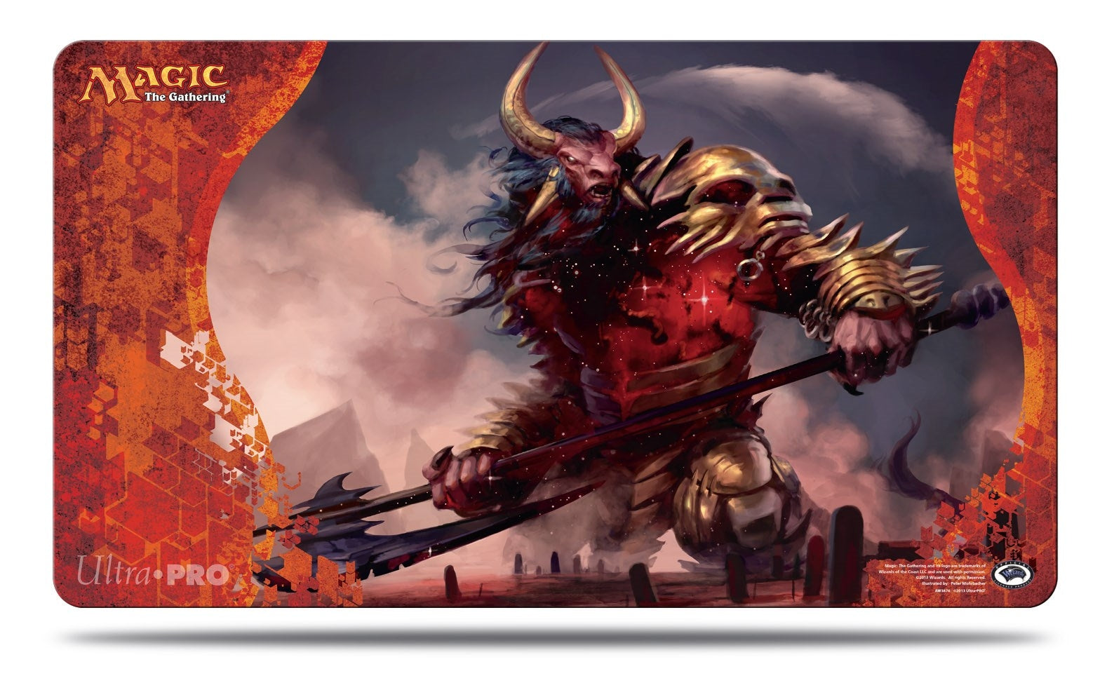 Born of the Gods Mogis God of Slaughter Playmat for Magic - Playmats Sealed
