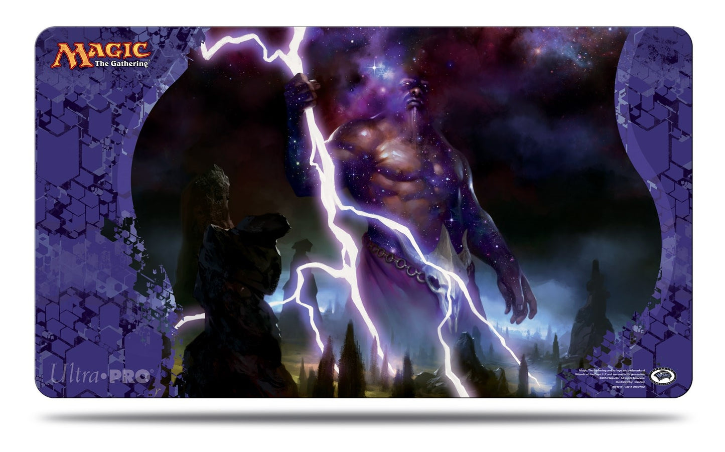 Journey into Nyx Keranos Playmat for Magic - Playmats Sealed