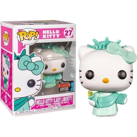 Hello Kitty: Hello Kitty (Lady Liberty) (2019 Convention Exclusive) (27) [POP!] - Funko Sealed