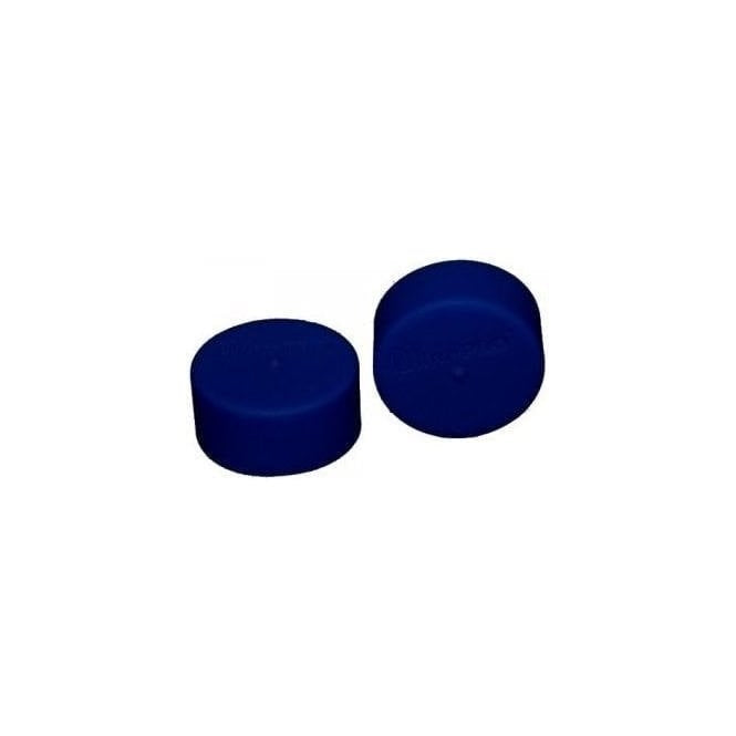 Playmat Tube Caps - Standard Blue (2-Pack) - Playmats Sealed
