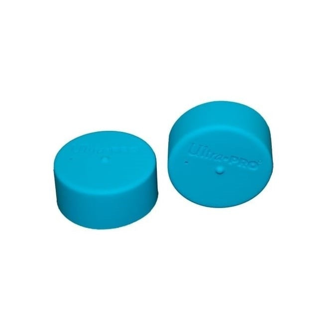 Playmat Tube Caps - Bright Blue (2-Pack) - Playmats Sealed