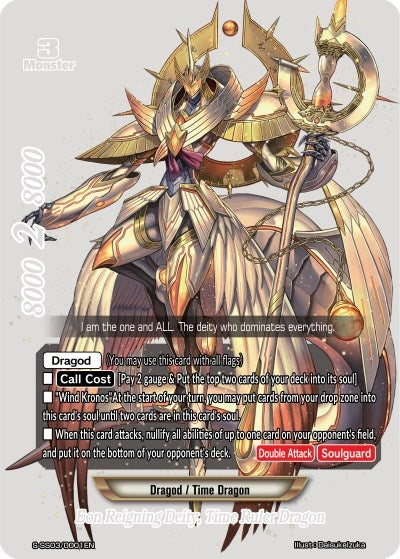 Eon Reigning Deity Time Ruler Dragon (BR) (30001) [S-SS03] - Future Card BuddyFight Single